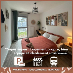 T3 Moderne - Proche tram - Parking privé